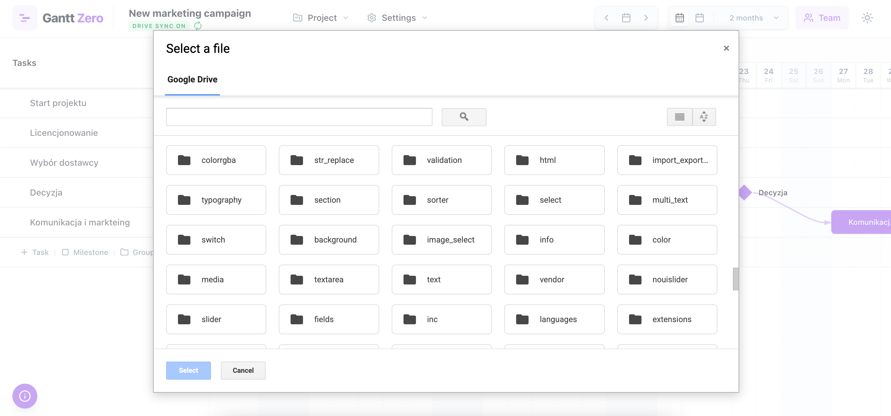 Google Drive Synchronization